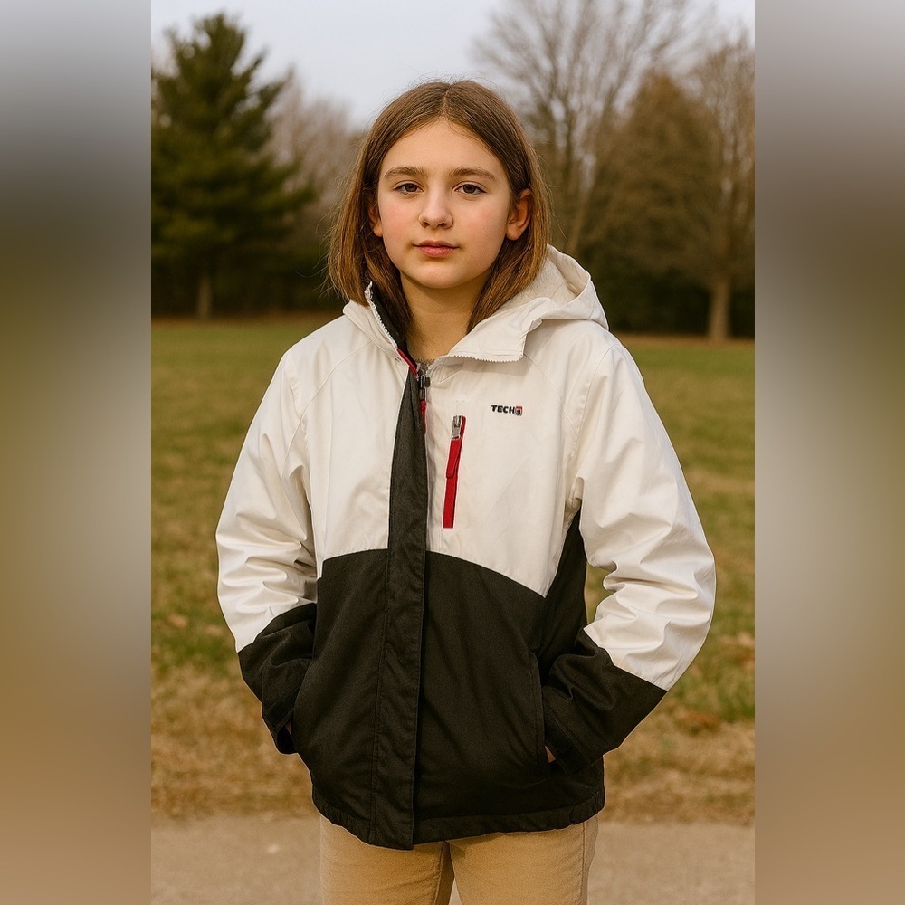 Swiss tech girls insulated size large/1012 jacket